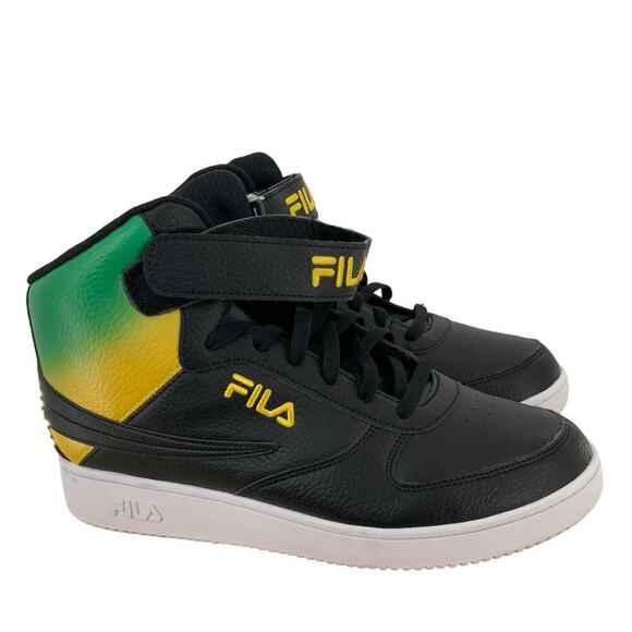 Fila A High Fade Vulc Shoes Mens Size 10.5 High Top Lace Up Synthetic Multicolor - Picture 5 of 12